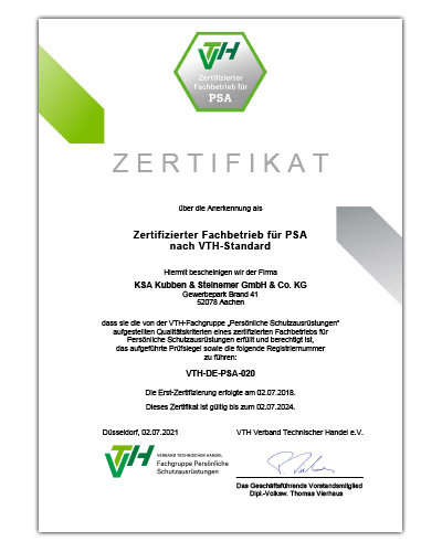 Download - PSA nach VTH-Standard